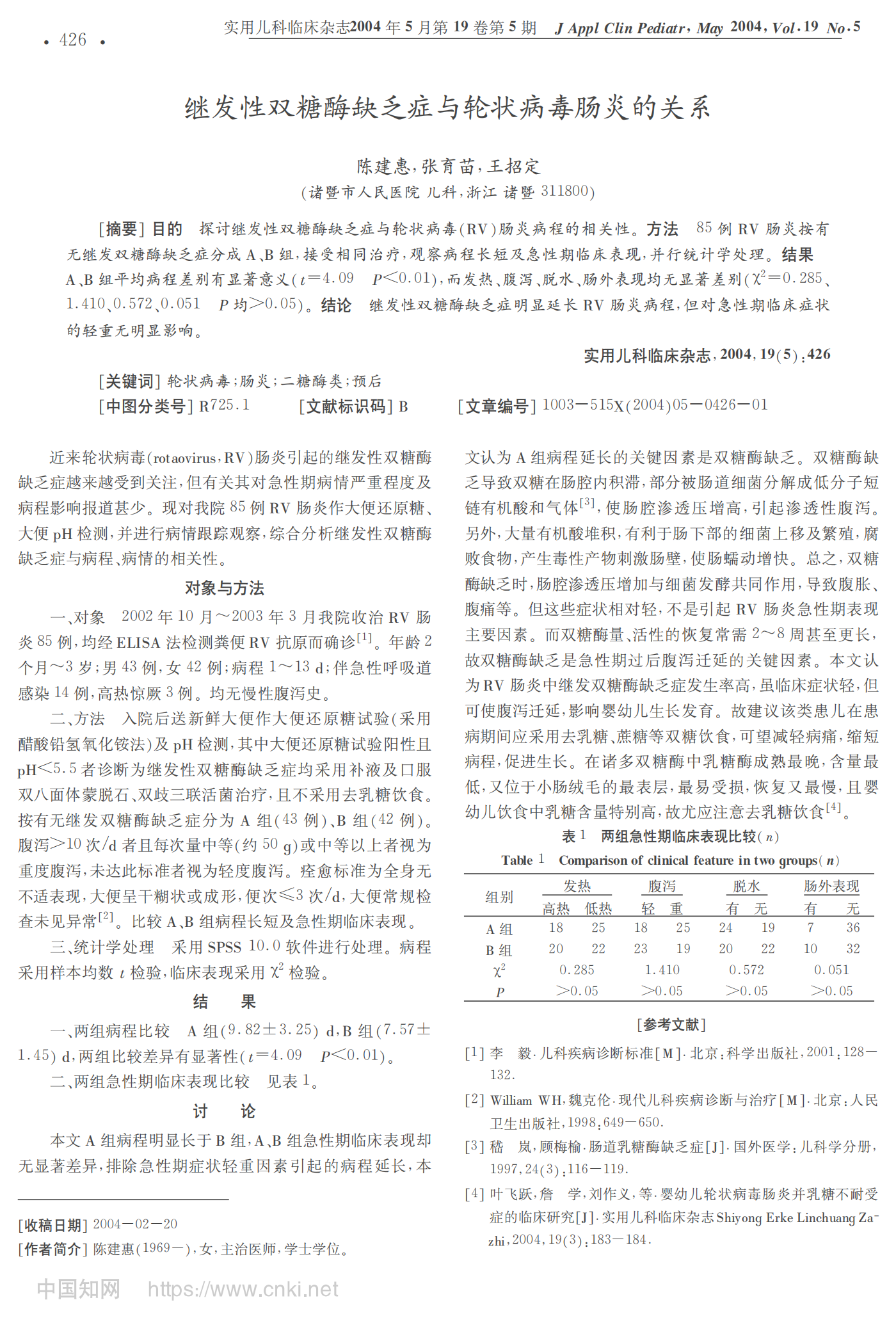继发性双糖酶缺乏症与轮状病毒肠炎的关系_陈建惠_00.png